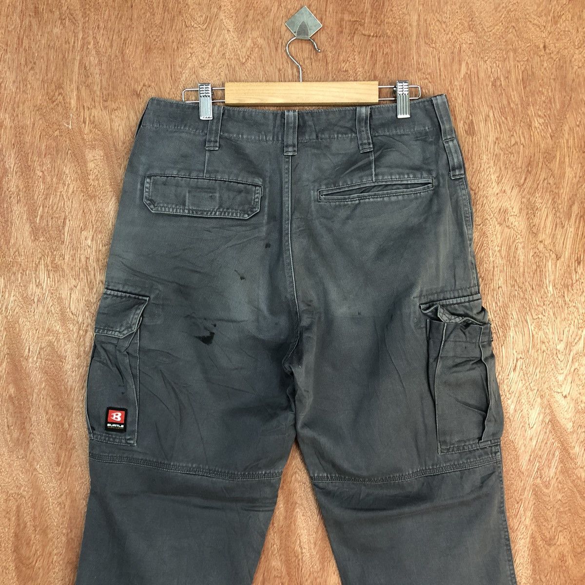 Faded Glory DLL Burtle Grey Multipocket Tactical Cargo Pants #c931 Size US 30 / EU 46 - 10 Thumbnail