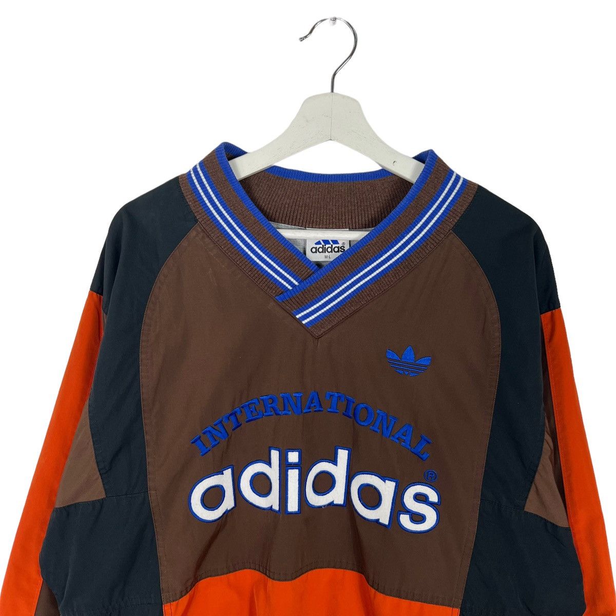 Adidas × Vintage VINTAGE ADIDAS INTERNATIONAL HIP HOP RAPPER STYLE Size US M / EU 48-50 / 2 - 3 Thumbnail