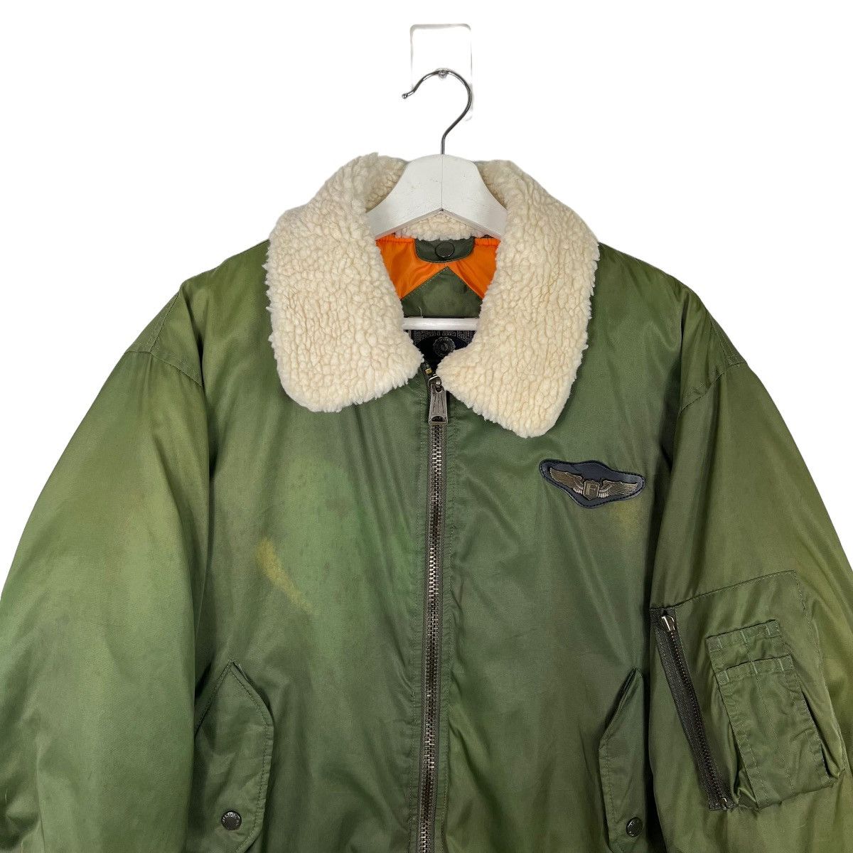 Japanese Brand 🔥 VINTAGE AIR FORCE BOMBER JACKET Size US M / EU 48-50 / 2 - 3 Thumbnail