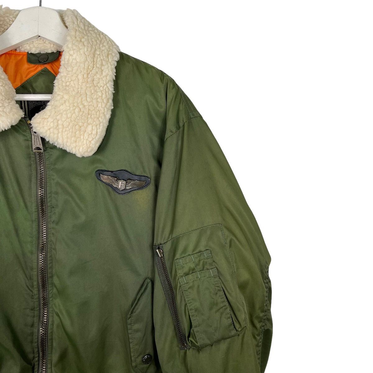 Japanese Brand 🔥 VINTAGE AIR FORCE BOMBER JACKET Size US M / EU 48-50 / 2 - 4 Thumbnail