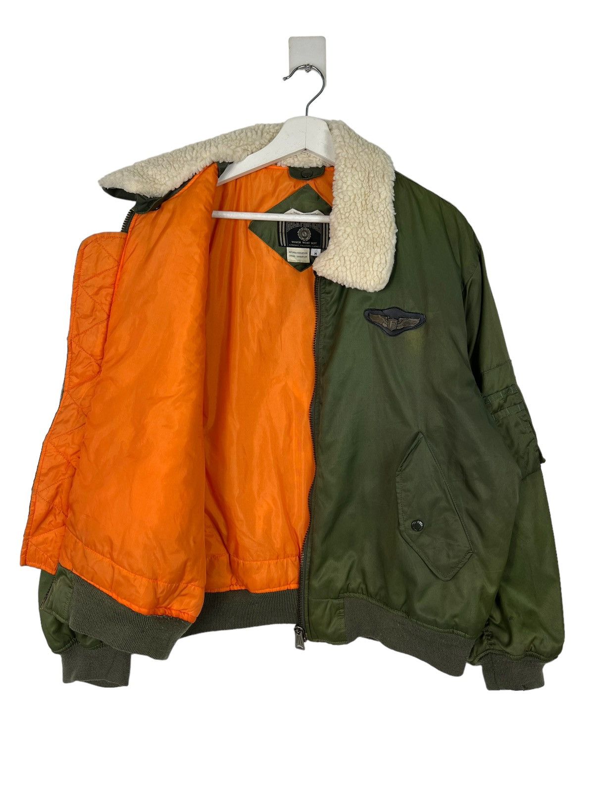 Japanese Brand 🔥 VINTAGE AIR FORCE BOMBER JACKET Size US M / EU 48-50 / 2 - 5 Thumbnail
