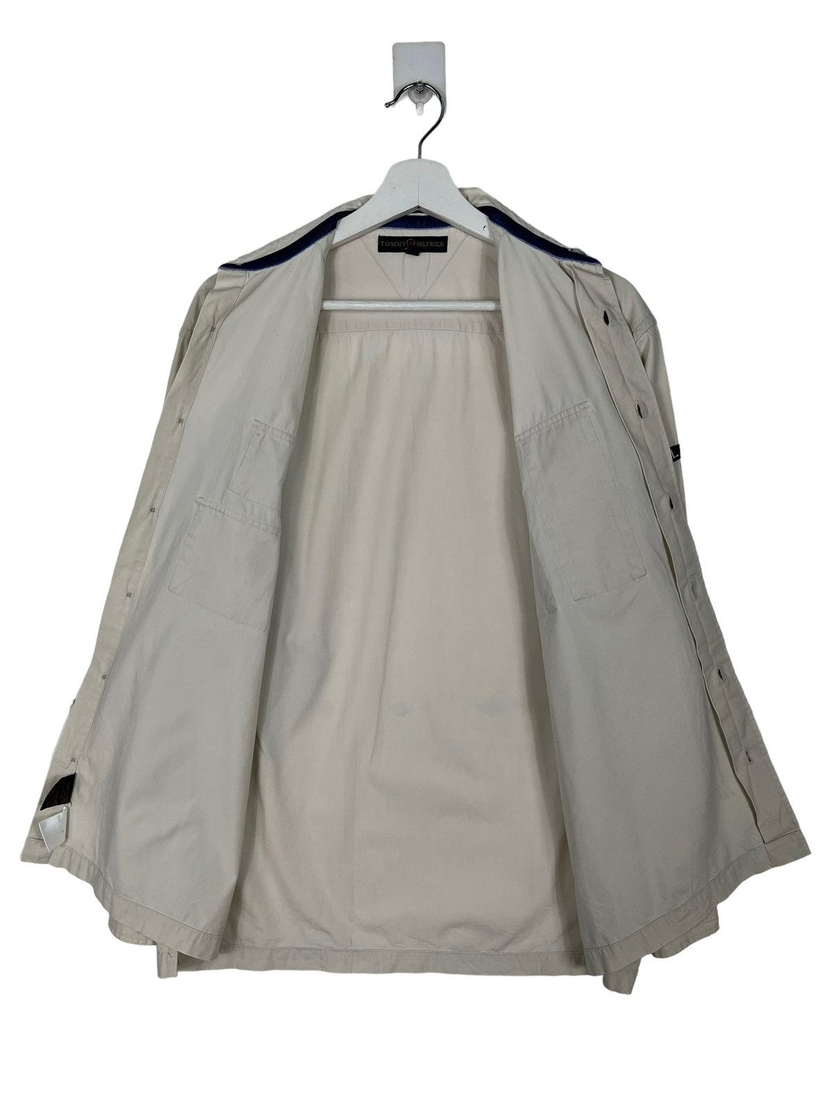Tommy Hilfiger 🔥 VINTAGE TOMMY HILFIGER CARGO SHIRT JACKET Size US S / EU 44-46 / 1 - 5 Thumbnail