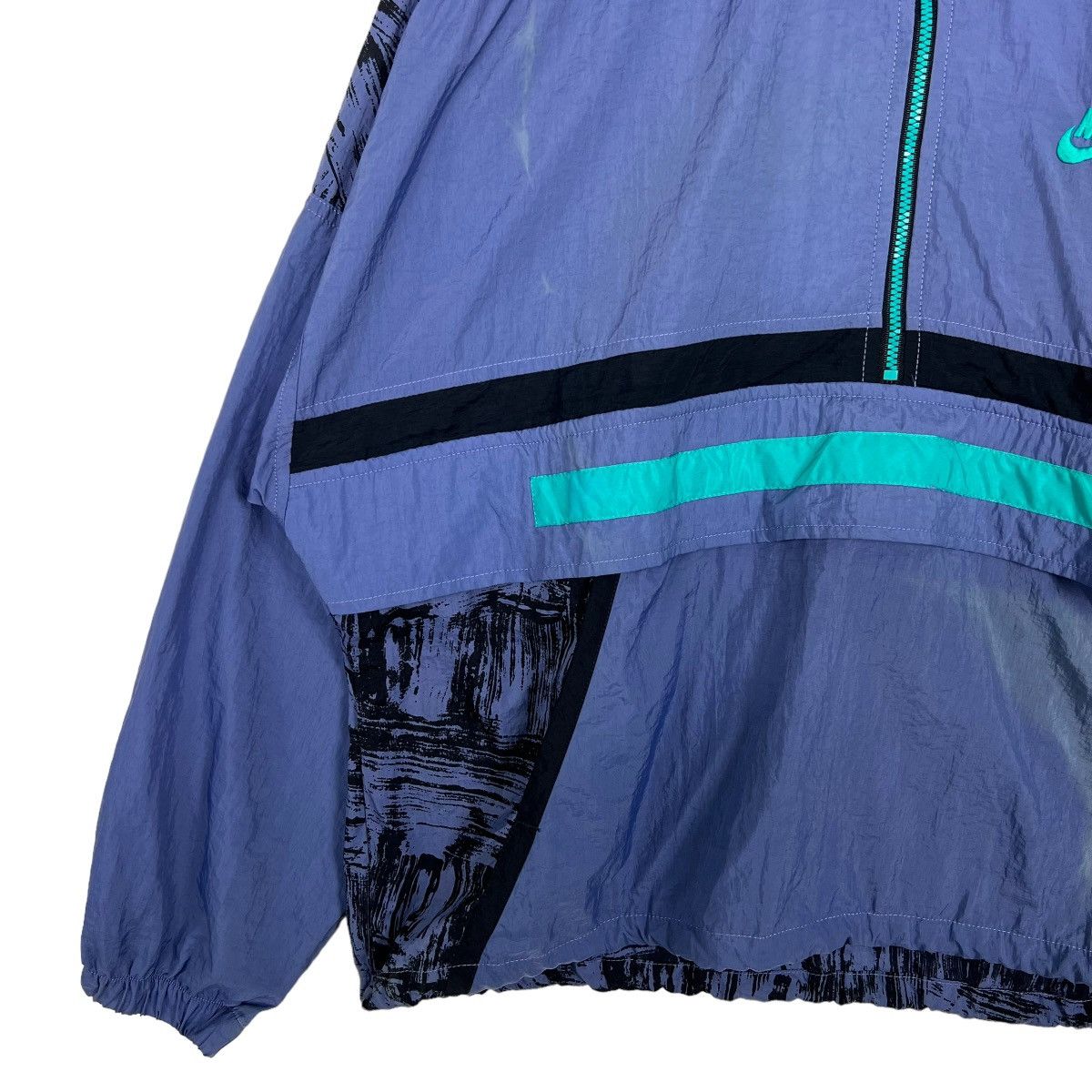 Nike 90s VINTAGE NIKE HALF ZIPPER ANORAK JACKET Size US M / EU 48-50 / 2 - 2 Thumbnail