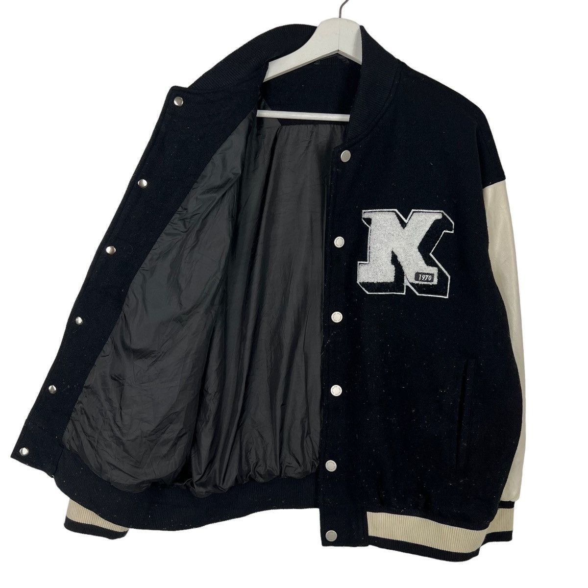 Japanese Brand 🔥 CONE HOMME ATTITUDE 2050 VARSITY BOMBER JACKET Size US M / EU 48-50 / 2 - 6 Thumbnail