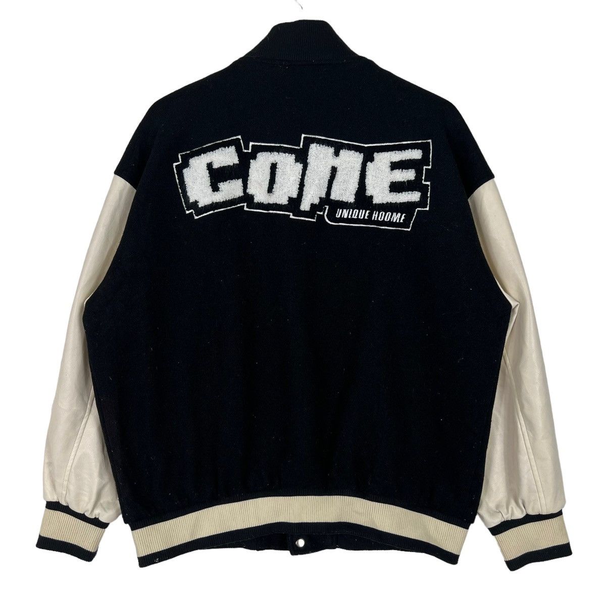 Japanese Brand 🔥 CONE HOMME ATTITUDE 2050 VARSITY BOMBER JACKET Size US M / EU 48-50 / 2 - 2 Thumbnail