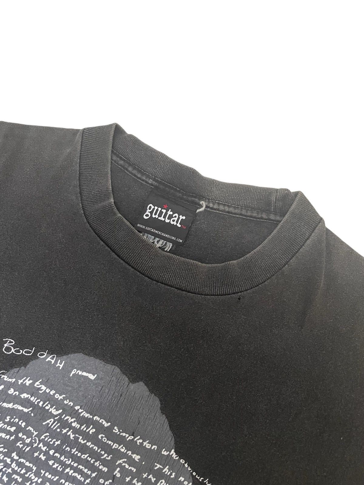 Nirvana Vintage 90s BODDAH Kurt Cobain Suicide Note Nirvana Tees Size US L / EU 52-54 / 3 - 3 Thumbnail
