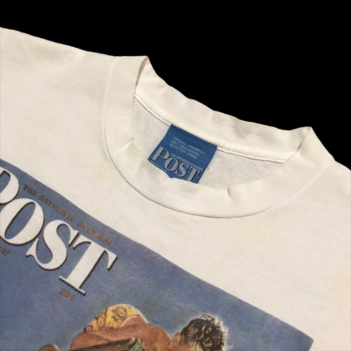 Vintage Vintage The Saturday Evening POST License To Kill 90s Tee Size US L / EU 52-54 / 3 - 3 Thumbnail