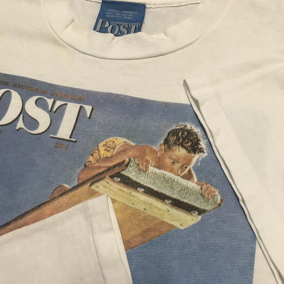 Vintage Vintage The Saturday Evening POST License To Kill 90s Tee Size US L / EU 52-54 / 3 - 9 Thumbnail