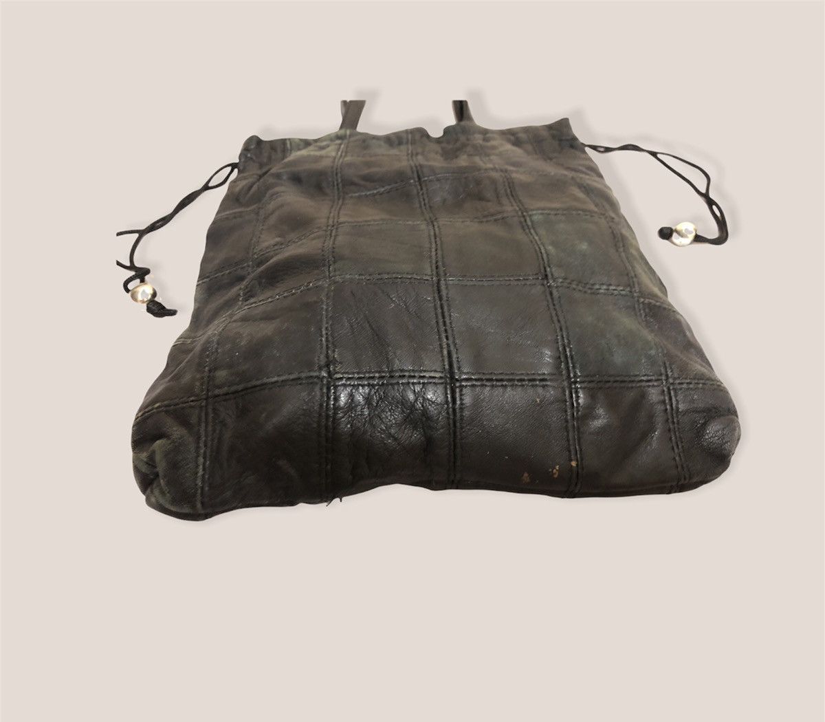 Leather × Vintage Vintage Full Leather Tote Bag Custom Size ONE SIZE - 3 Thumbnail