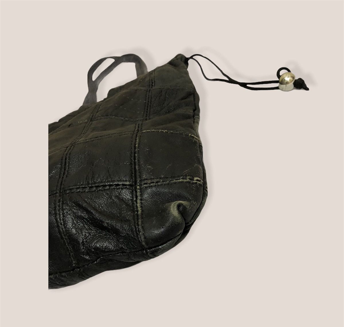 Leather × Vintage Vintage Full Leather Tote Bag Custom Size ONE SIZE - 7 Thumbnail