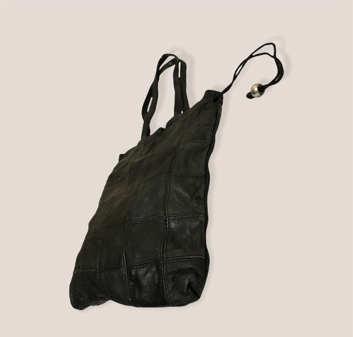 Leather × Vintage Vintage Full Leather Tote Bag Custom Size ONE SIZE - 4 Thumbnail