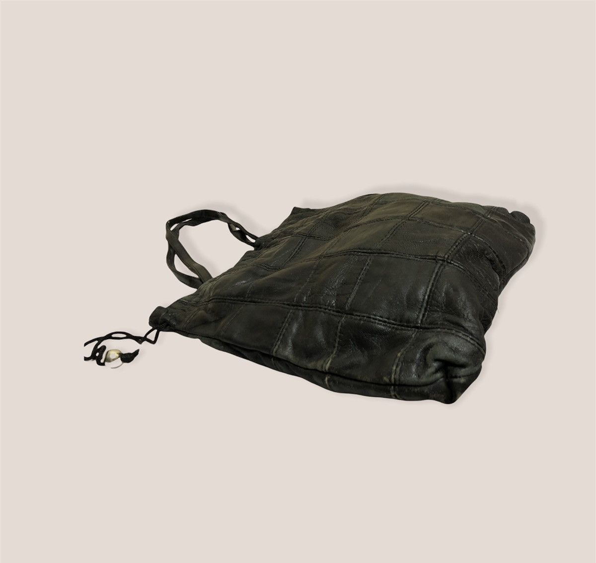 Leather × Vintage Vintage Full Leather Tote Bag Custom Size ONE SIZE - 5 Thumbnail