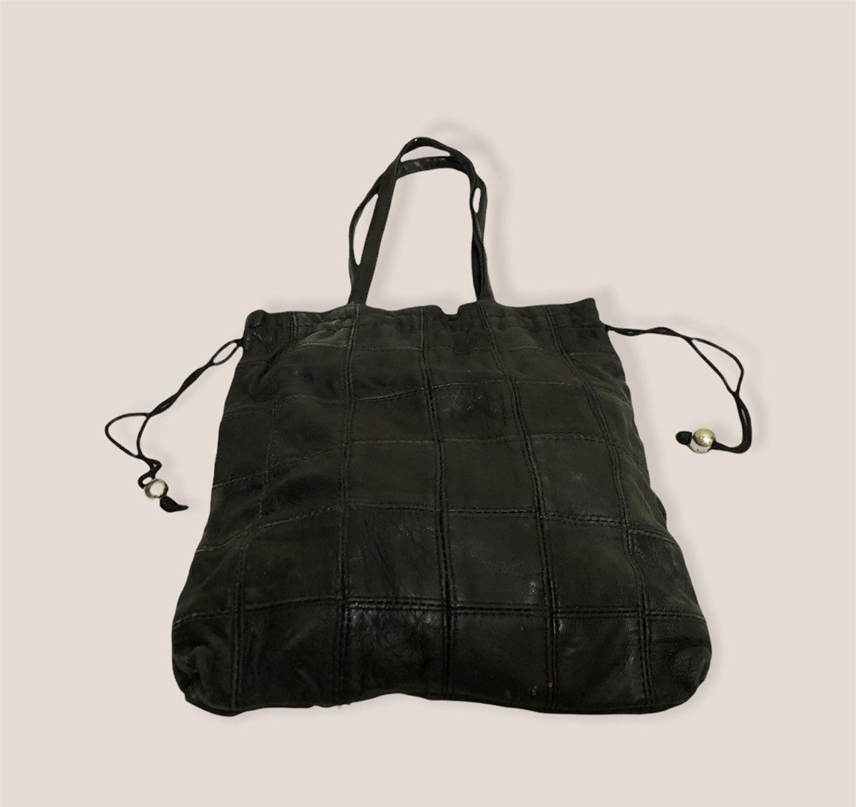 Leather × Vintage Vintage Full Leather Tote Bag Custom Size ONE SIZE - 1 Thumbnail