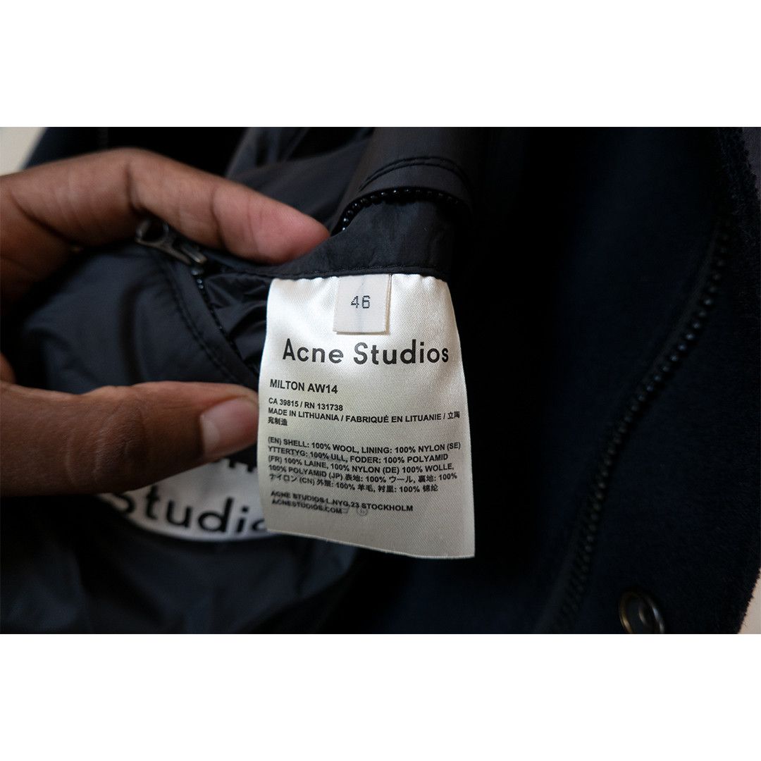 Acne Studios AW14 Milton Wool Coat Size US S / EU 44-46 / 1 - 7 Thumbnail