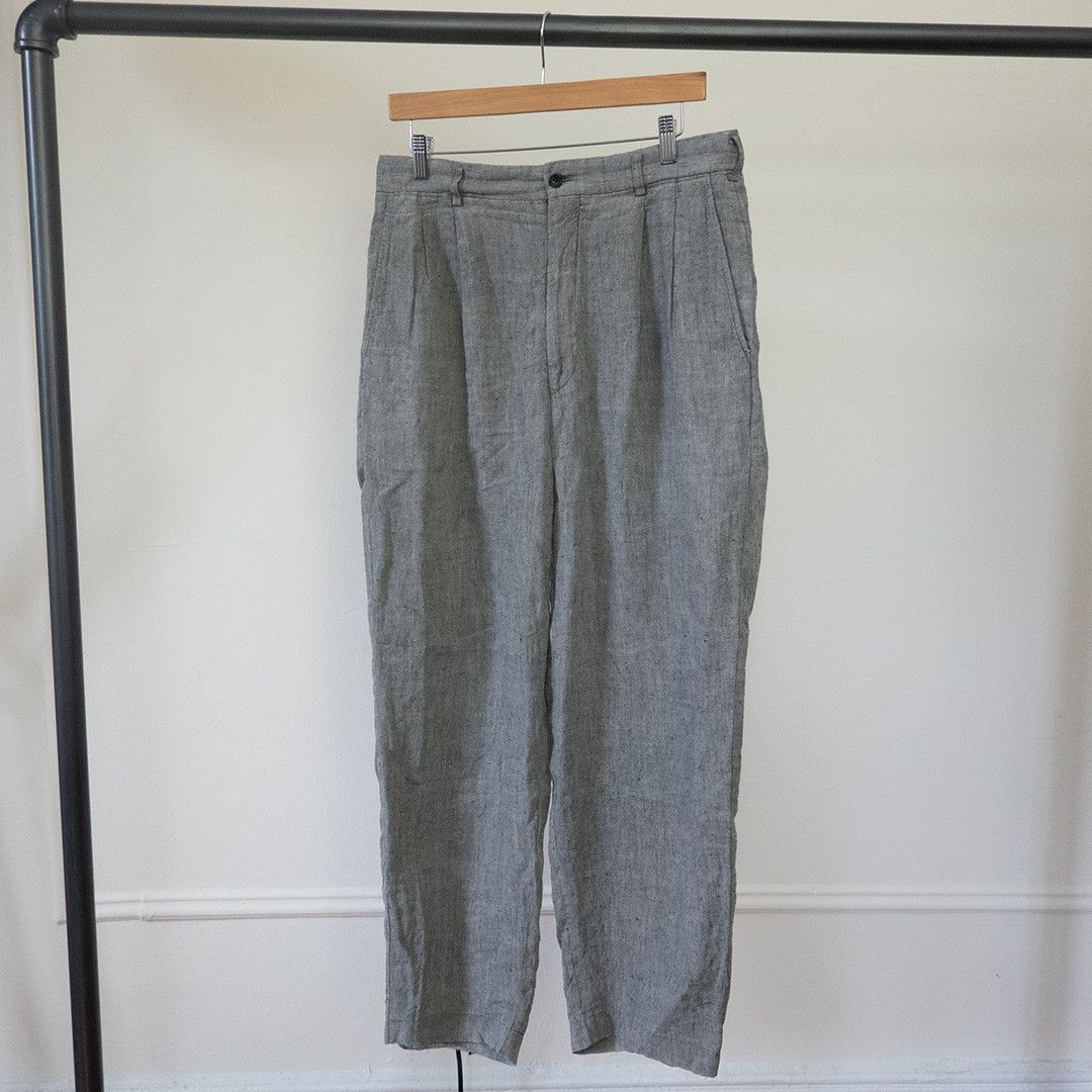 Comme des Garcons Homme Plus Wide Leg Trouser Size US 30 / EU 46 - 2 Thumbnail
