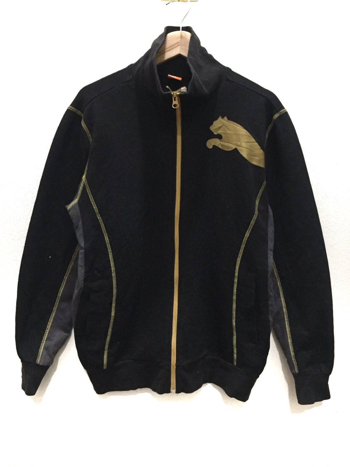 Puma Puma Embroiderey Logo Zipper Up Sweater Size US L / EU 52-54 / 3 - 1 Thumbnail