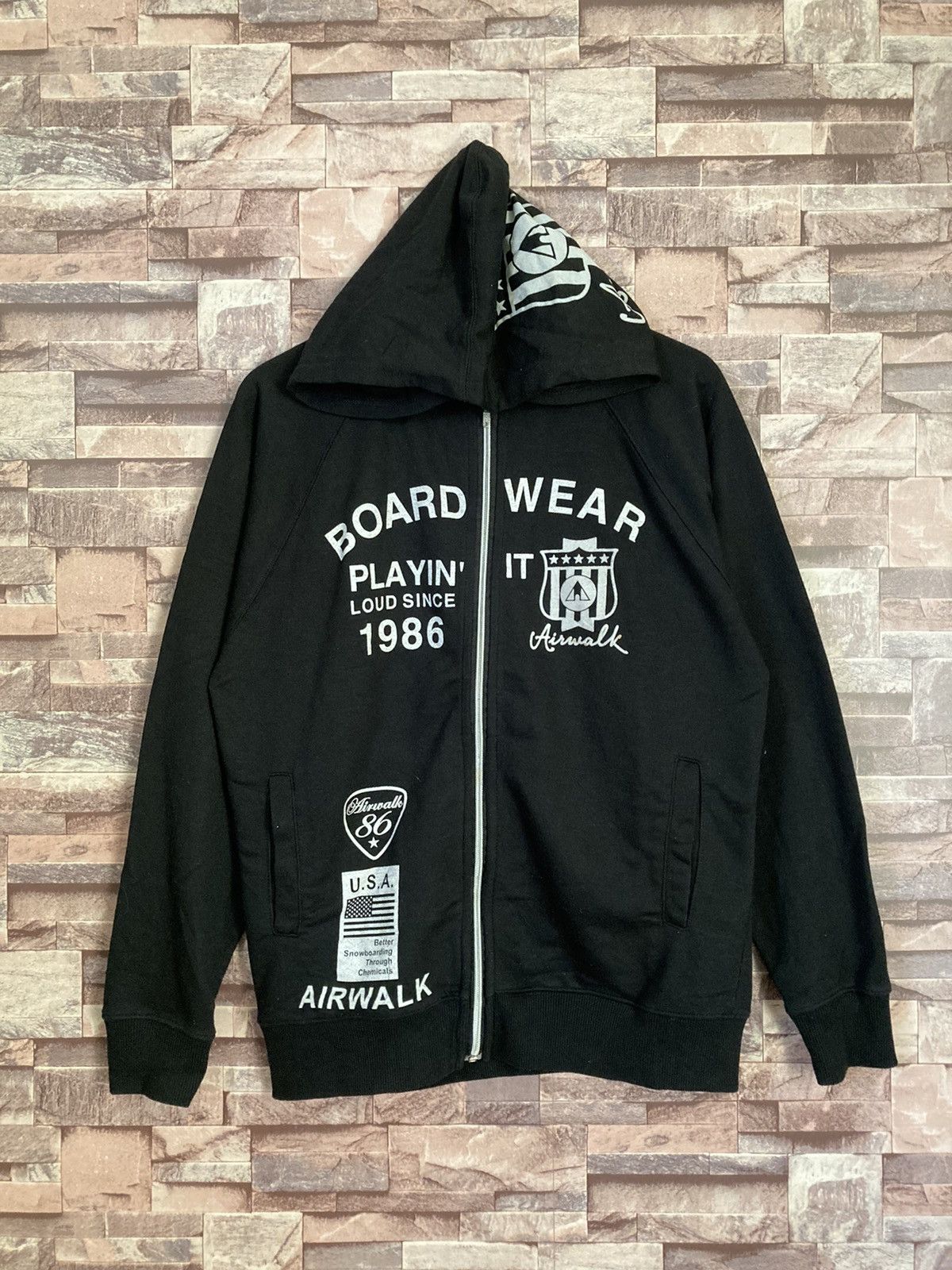 Airwalk Airwalk boardwear snowboarding hoodie #24-2 Size US L / EU 52-54 / 3 - 1 Thumbnail