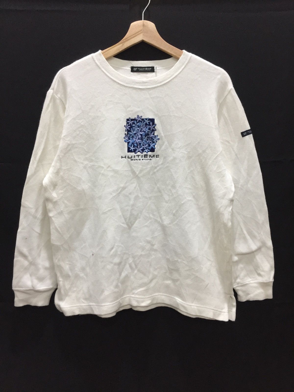 Japanese Brand Huitieme 8e sport studio Sweatshirt Size US S / EU 44-46 / 1 - 1 Thumbnail