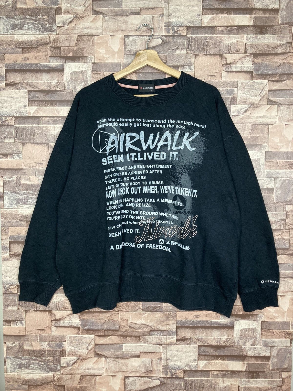Airwalk Airwalk Skate Crewneck Sweatshirt #25-3 Size US XXL / EU 58 / 5 - 1 Thumbnail
