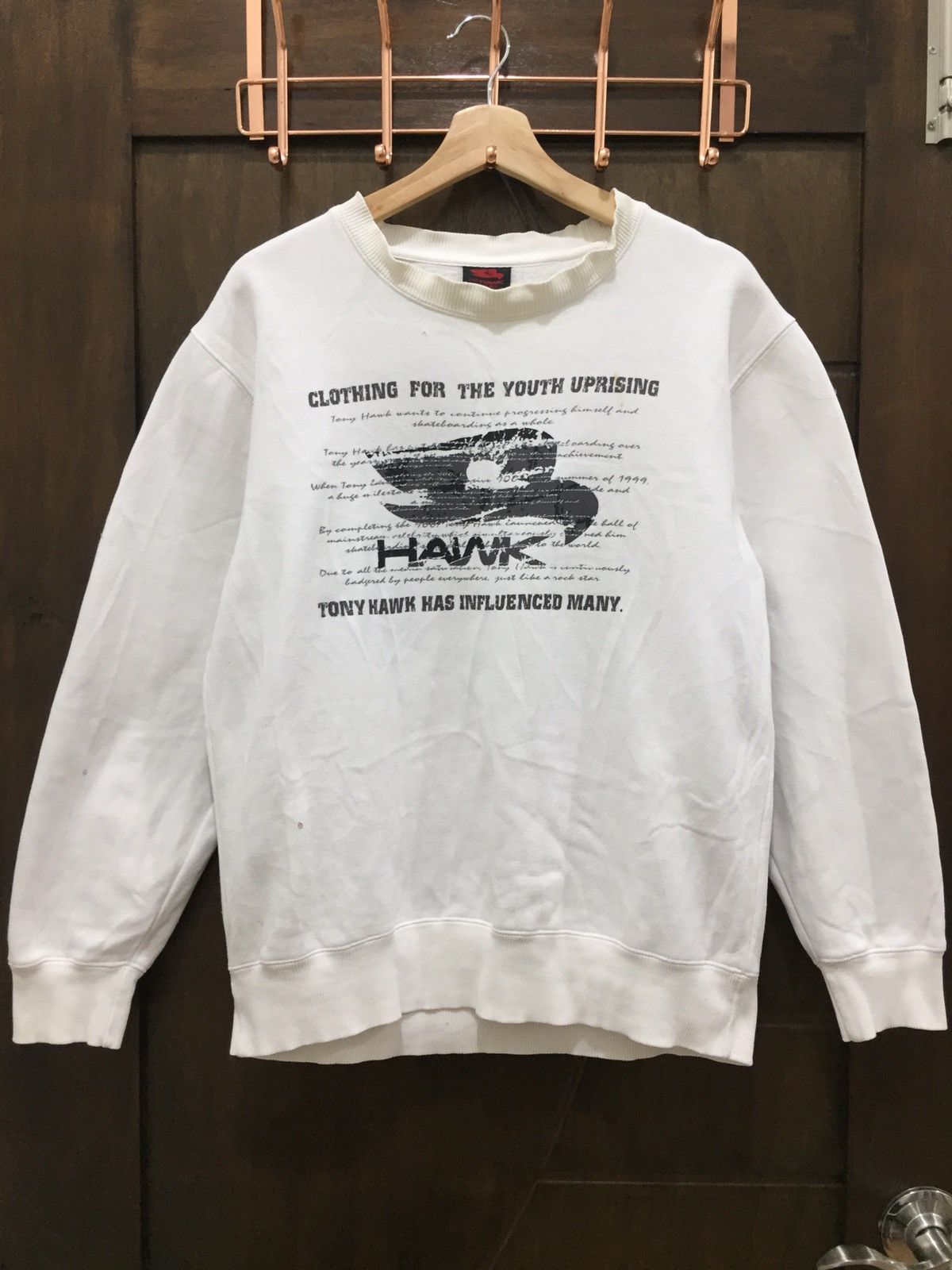 Tony Hawk Tony Hawk Skateboarding Jumper Sweatshirt Size US M / EU 48-50 / 2 - 1 Thumbnail