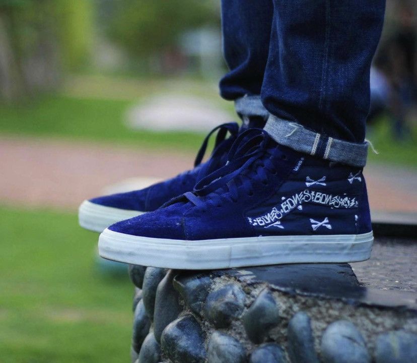 Vans × Wtaps Vans x Wtaps SK8-Hi Crossbones Size US 13 / EU 46 - 16 Thumbnail
