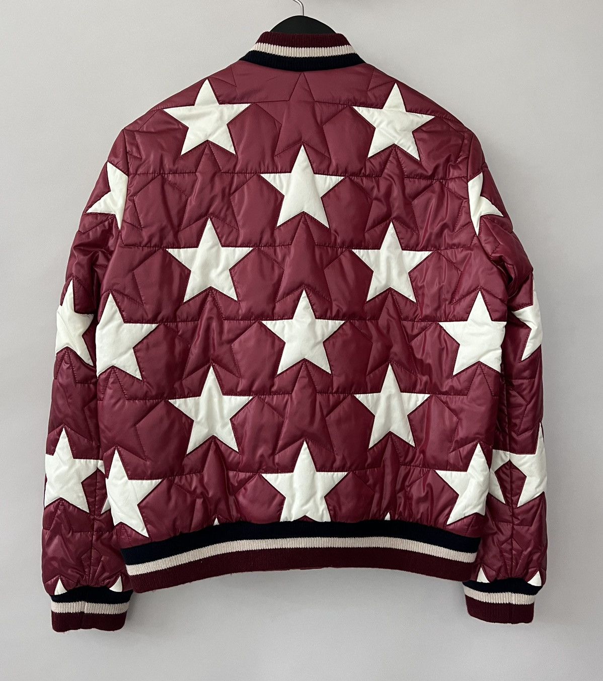 Star Quilted Bomber Jacket