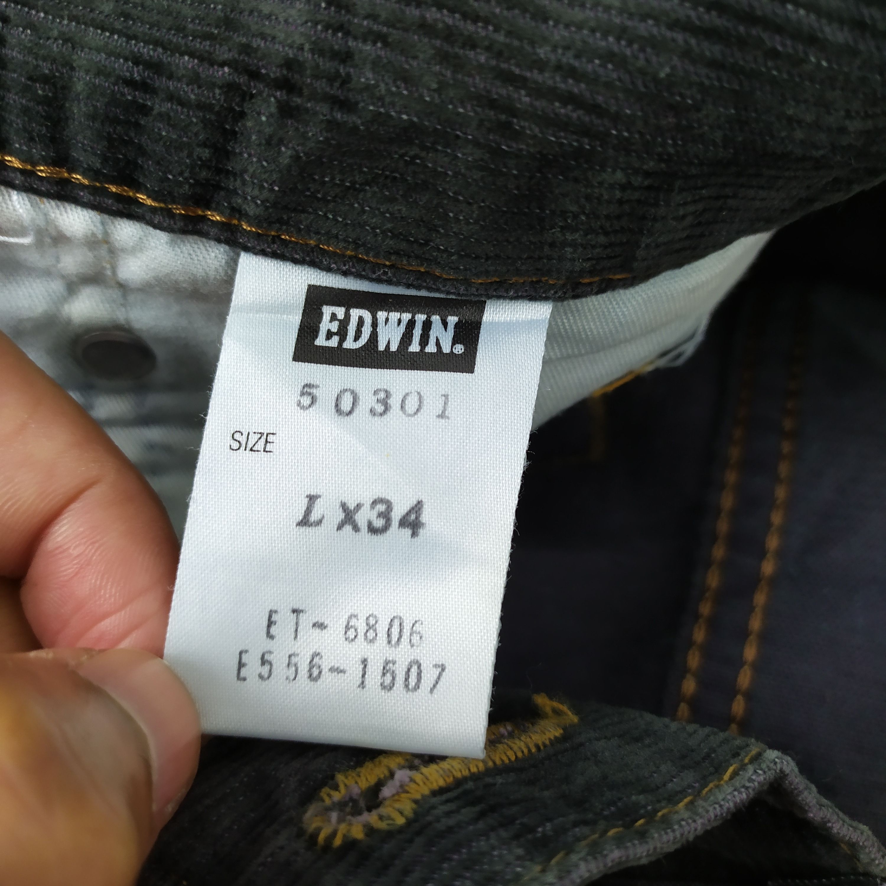 Edwin EDWIN 503 REBEL JEANS DENIM PANTS Size US 32 / EU 48 - 17 Thumbnail