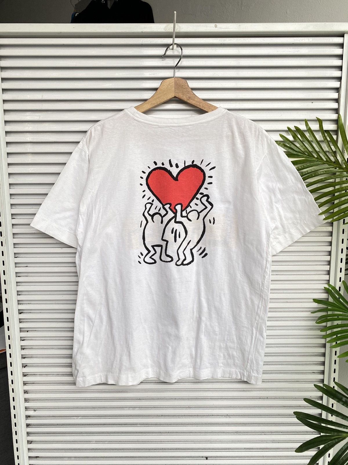 Japanese Brand Vintage Keith Haring Childish / Bjork Travis Scott Size US M / EU 48-50 / 2 - 1 Thumbnail