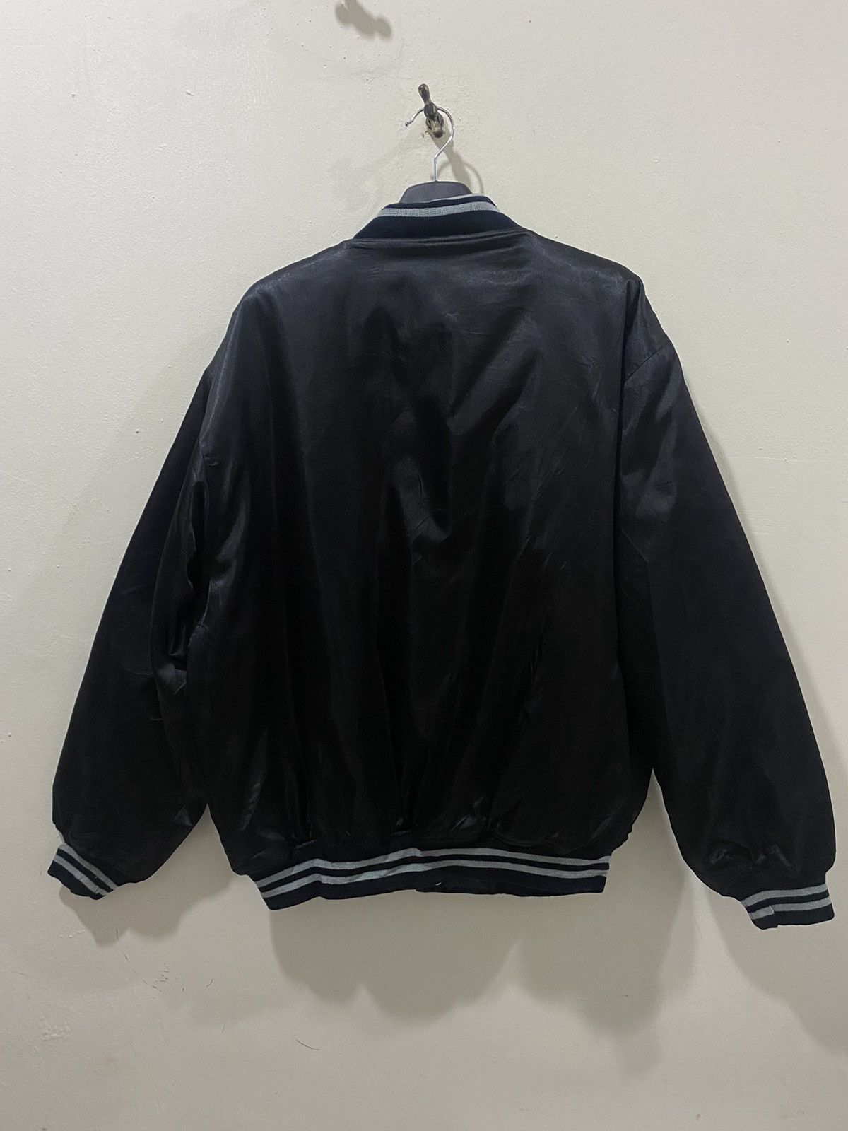 Vintage VTG Malts Beer Satin Varsity Jacket Size US L / EU 52-54 / 3 - 8 Thumbnail