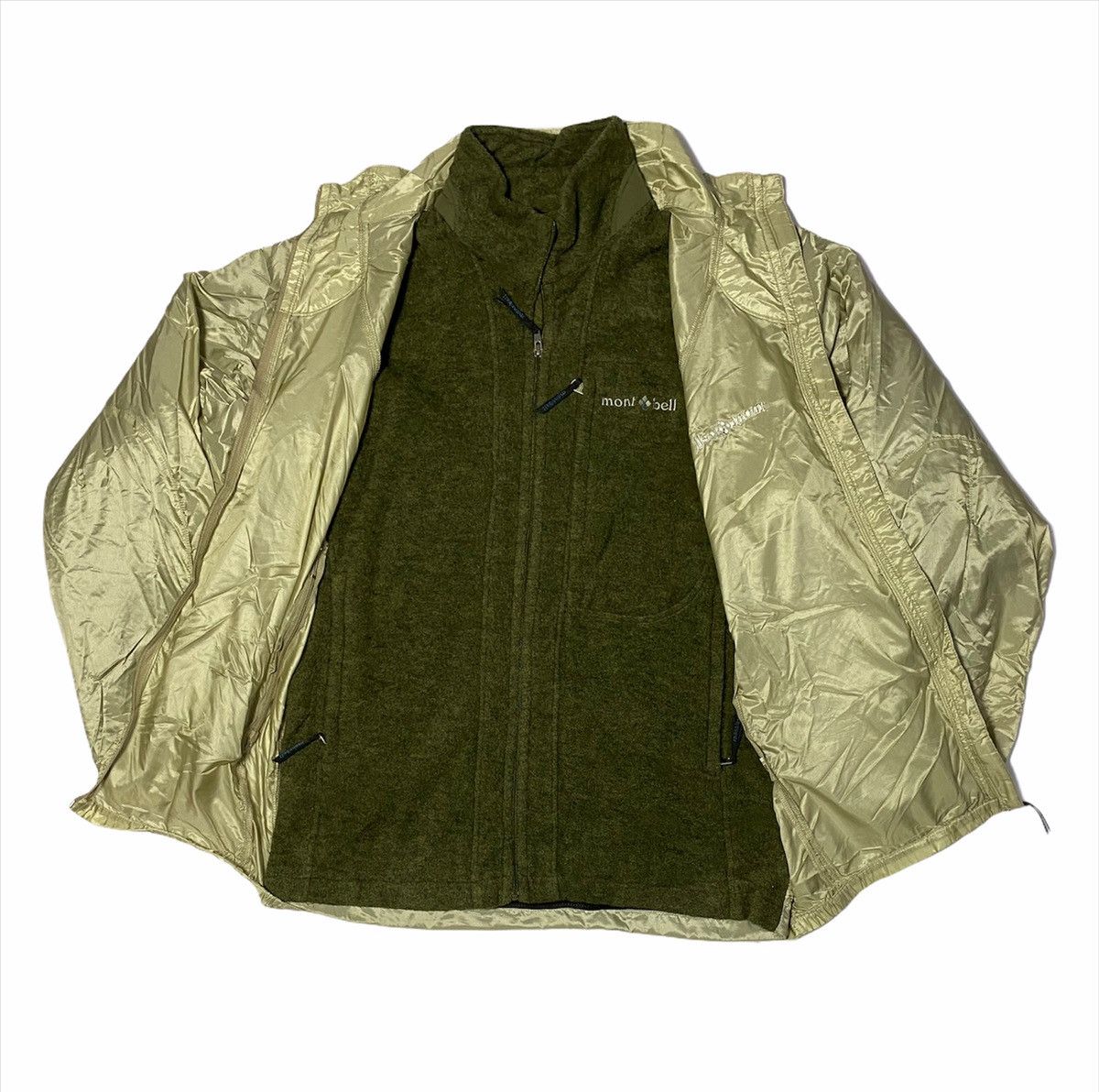Montbell Clima Wool Jacket With Rain Coat Size US M / EU 48-50 / 2 - 2 Thumbnail