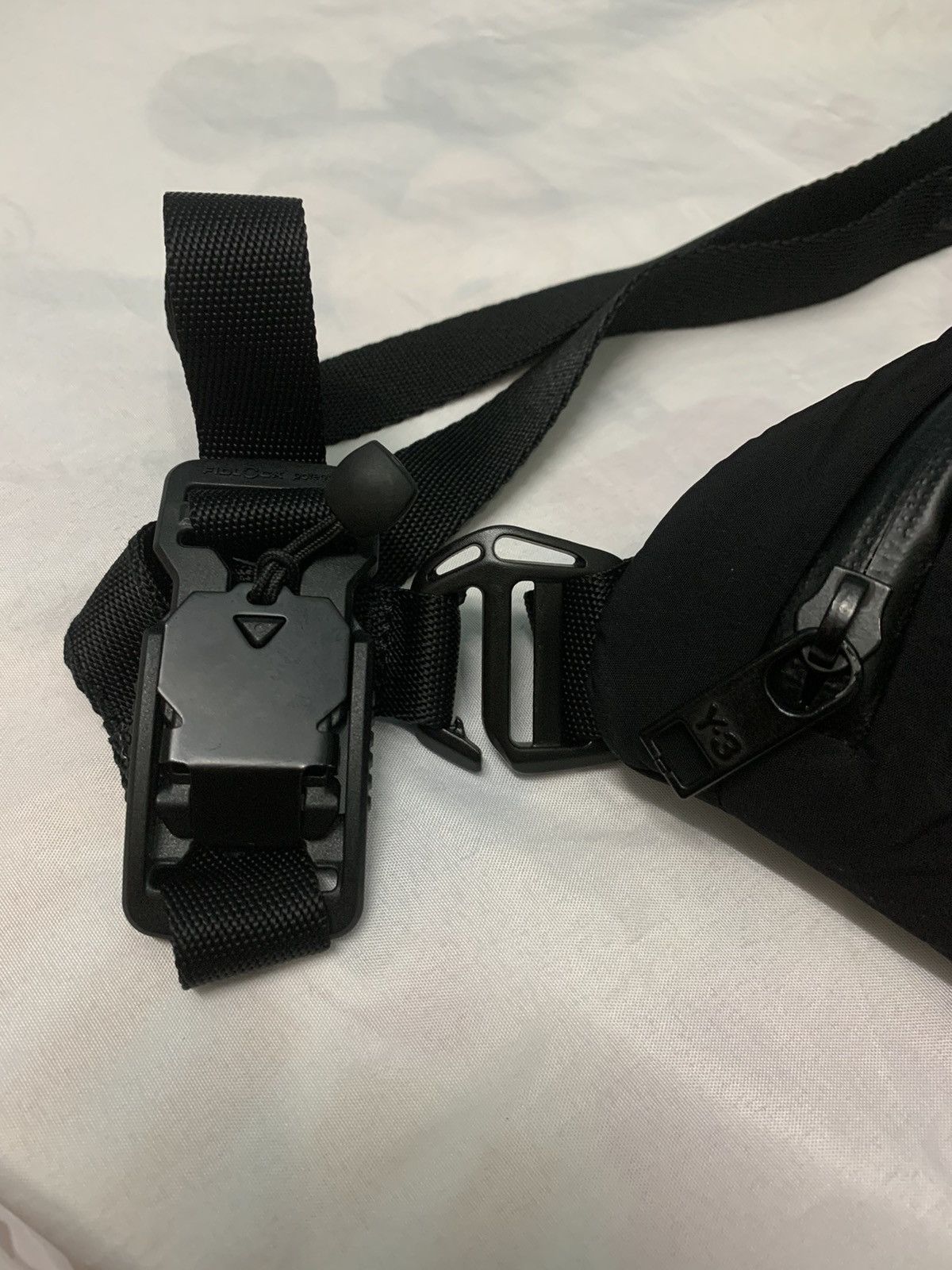 Adidas 🇯🇵 ADIDAS Y-3 SLING / WAIST BAG - BLACK Size ONE SIZE - 6 Thumbnail