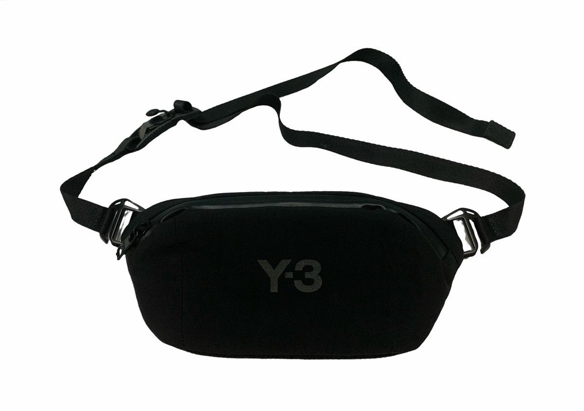 Adidas 🇯🇵 ADIDAS Y-3 SLING / WAIST BAG - BLACK Size ONE SIZE - 2 Thumbnail