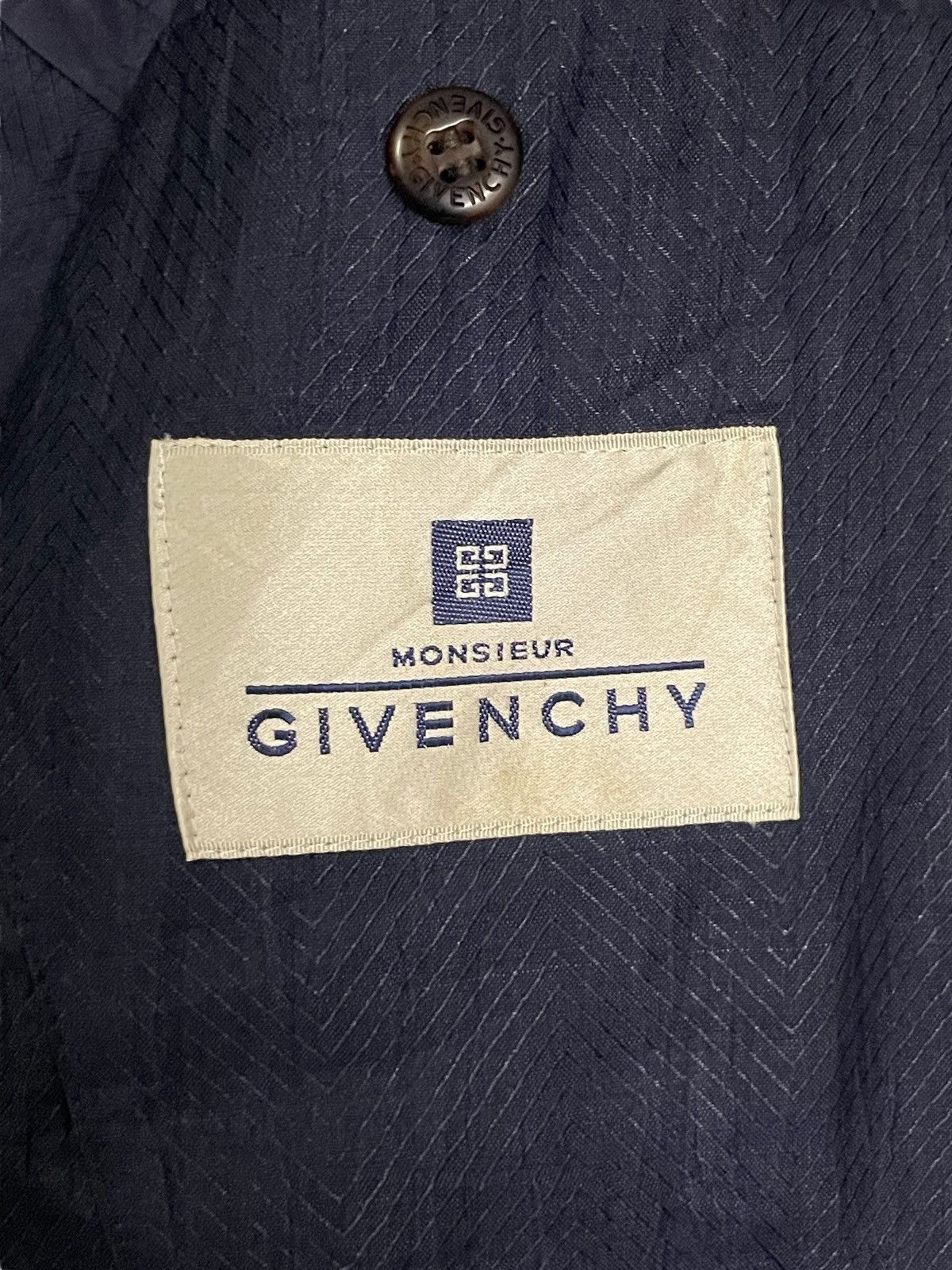 Givenchy Vintage Monsieur Givenchy Light Barn Blazer Size US M / EU 48-50 / 2 - 12 Thumbnail