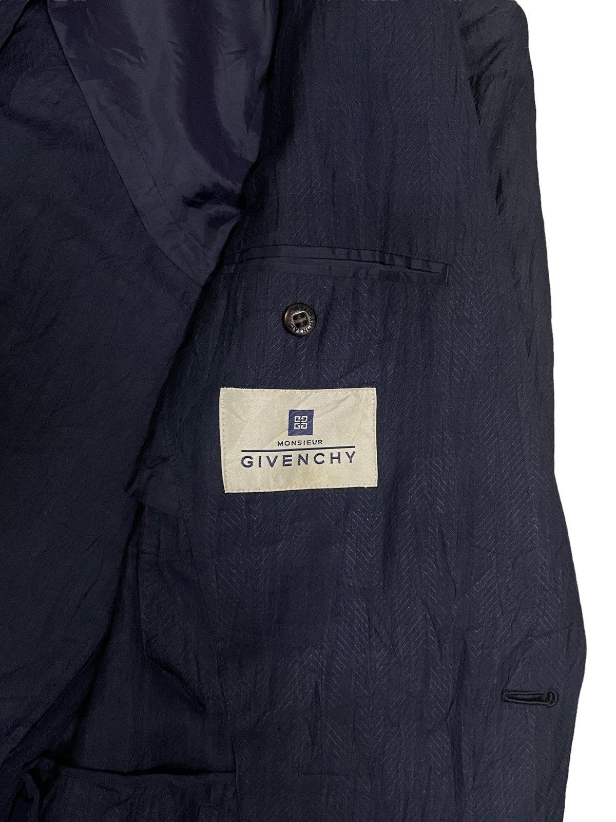 Givenchy Vintage Monsieur Givenchy Light Barn Blazer Size US M / EU 48-50 / 2 - 11 Thumbnail
