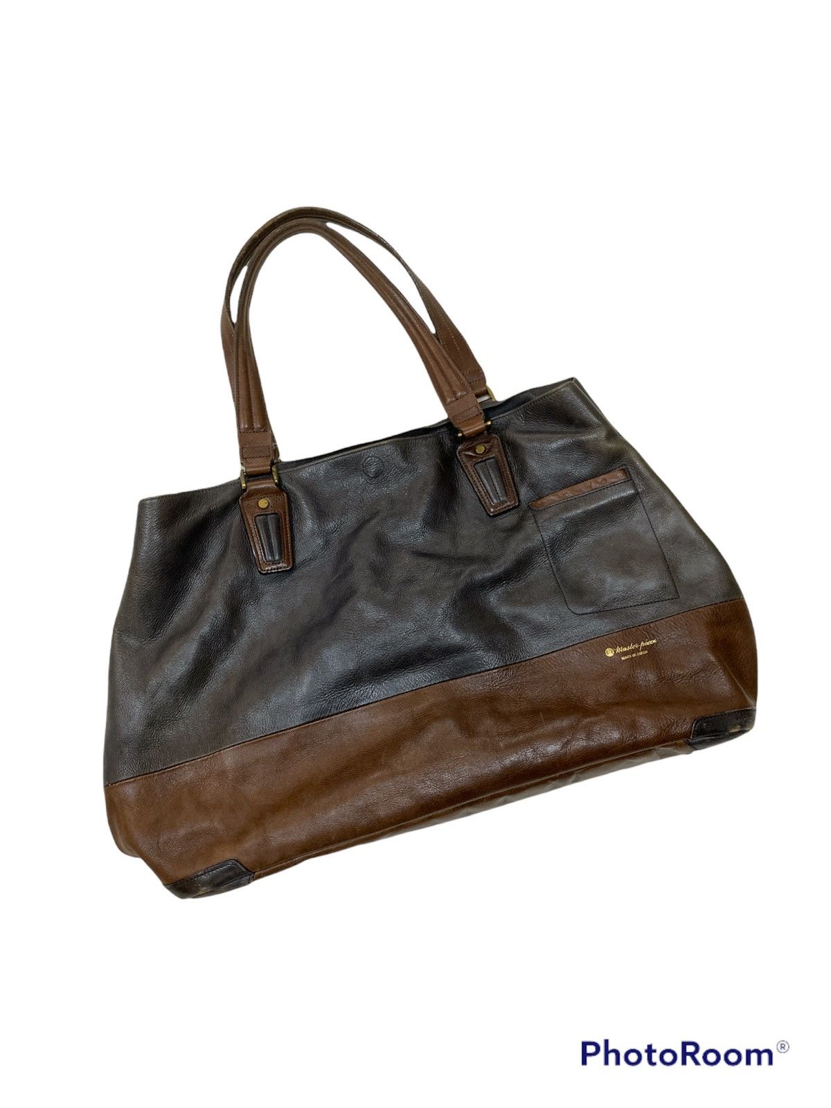 MasterPiece OG MSPC MASTER PIECE JAPAN FULL LEATHER SHOULDER BAG TOTE Size ONE SIZE - 1 Thumbnail