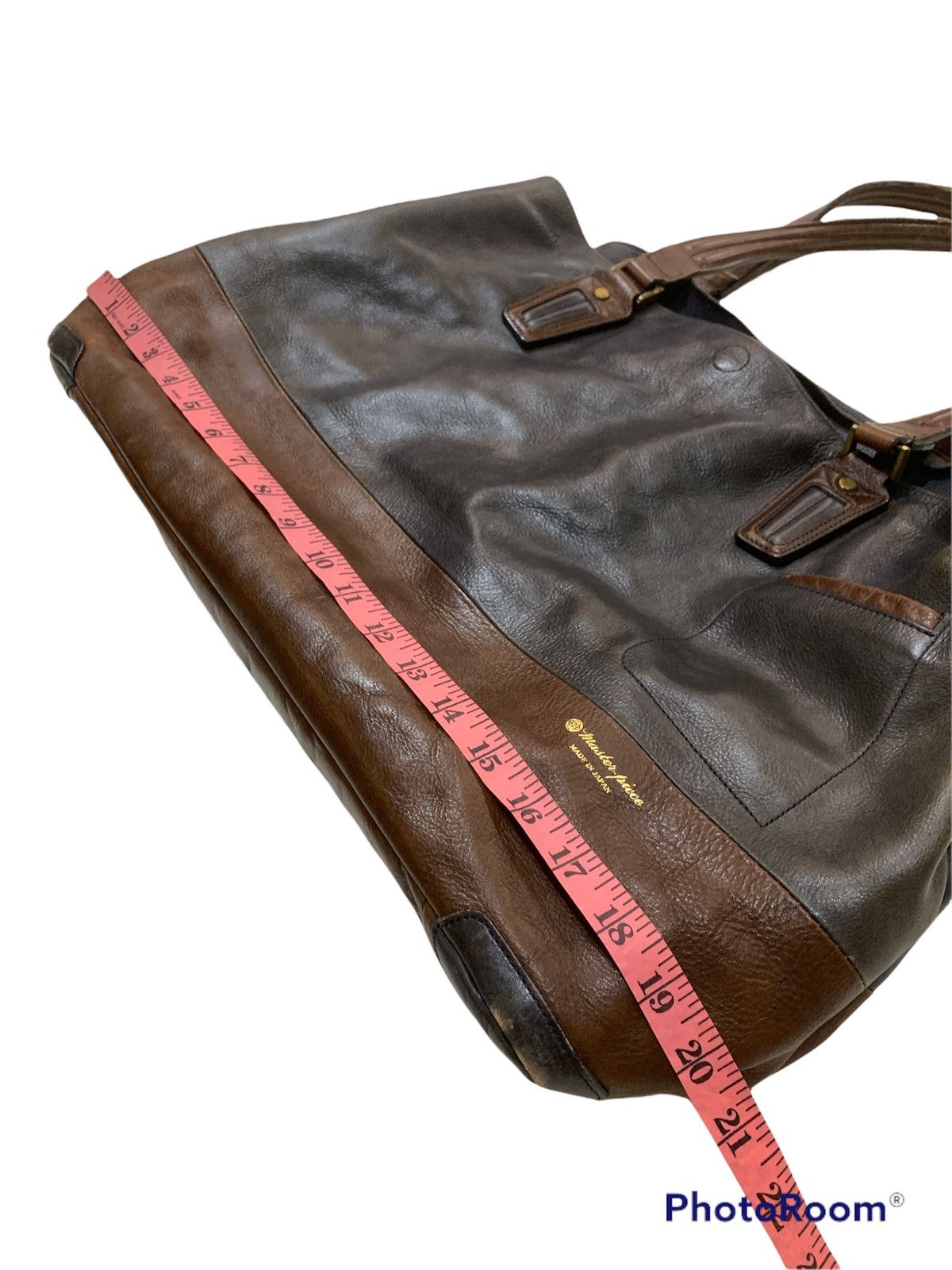 MasterPiece OG MSPC MASTER PIECE JAPAN FULL LEATHER SHOULDER BAG TOTE Size ONE SIZE - 10 Thumbnail