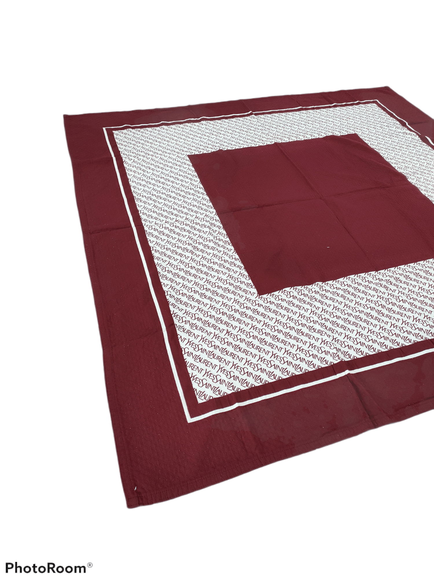 Yves Saint Laurent YSL FULL MONOGRAM BLANKET MAT 200cm X 200cm Size ONE SIZE - 3 Thumbnail