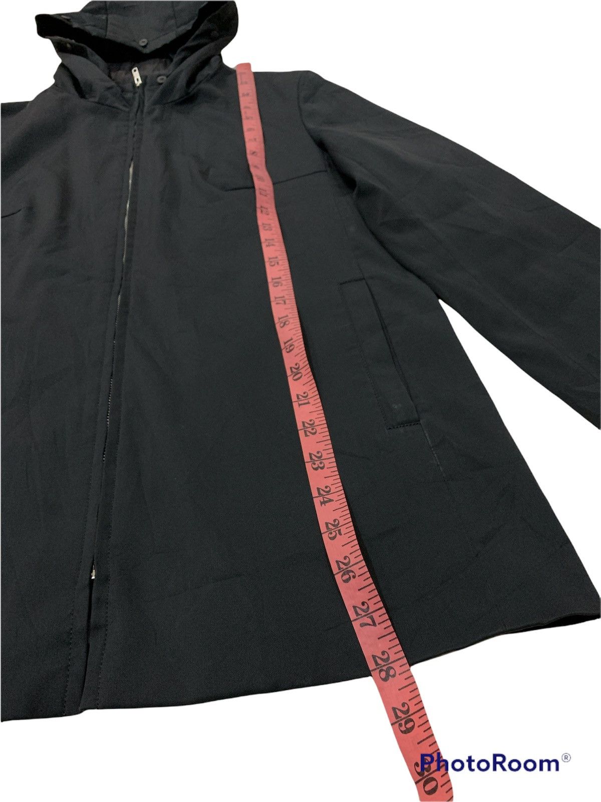 Japanese Brand INED BLACK HOODIE Size US S / EU 44-46 / 1 - 3 Thumbnail