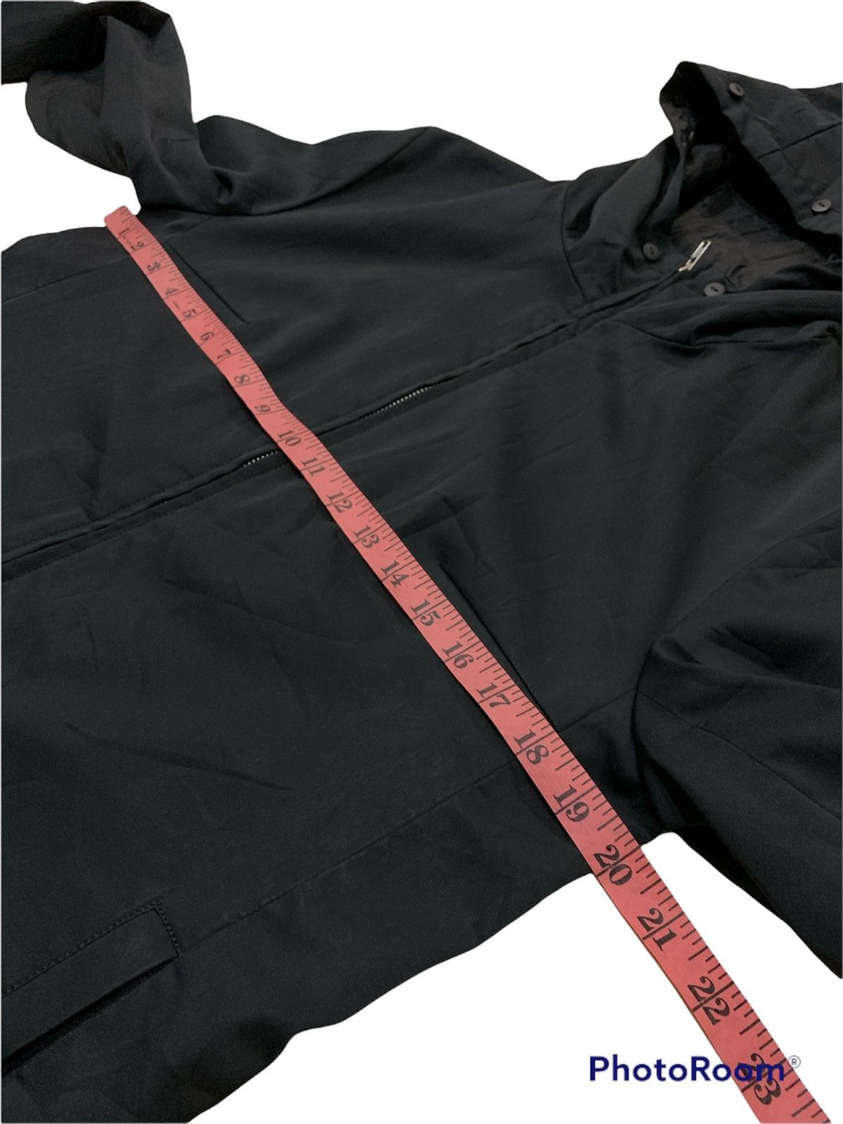 Japanese Brand INED BLACK HOODIE Size US S / EU 44-46 / 1 - 5 Thumbnail