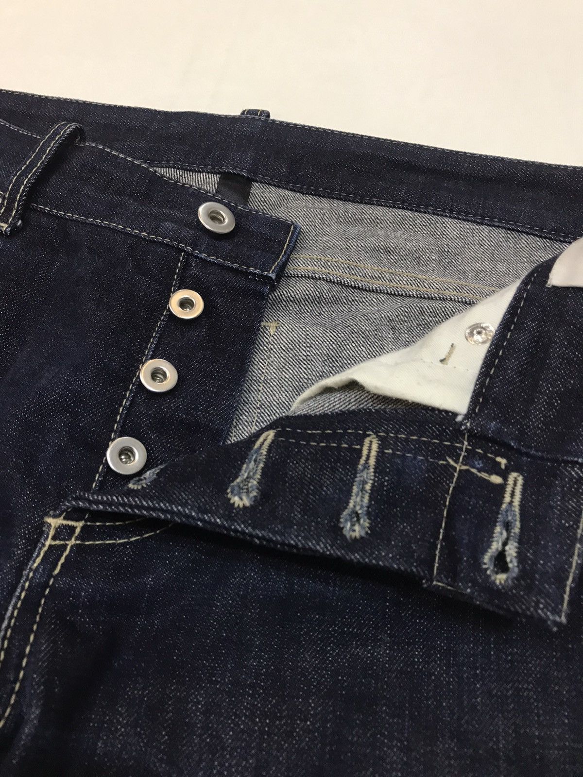 Balenciaga BALENCIAGA PARIS SELVEDGE STONE WASHED JEANS LIKE NEW Size US 31 - 7 Thumbnail