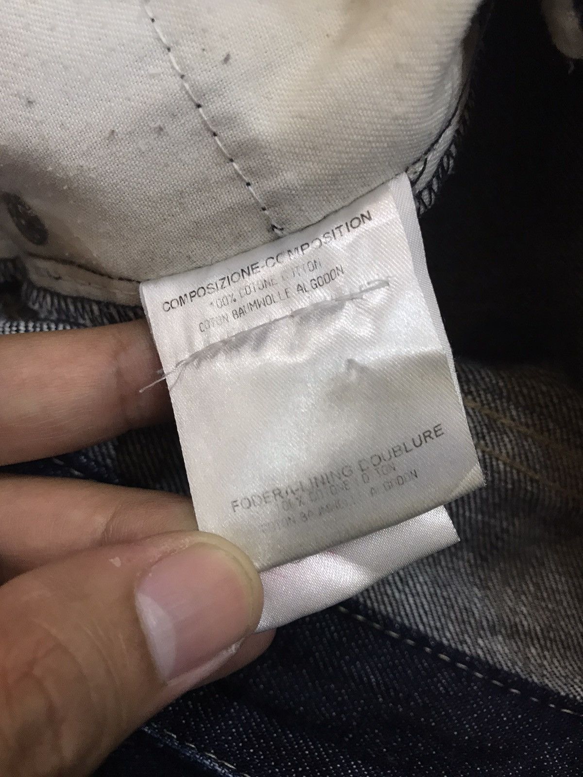 Balenciaga BALENCIAGA PARIS SELVEDGE STONE WASHED JEANS LIKE NEW Size US 31 - 11 Thumbnail