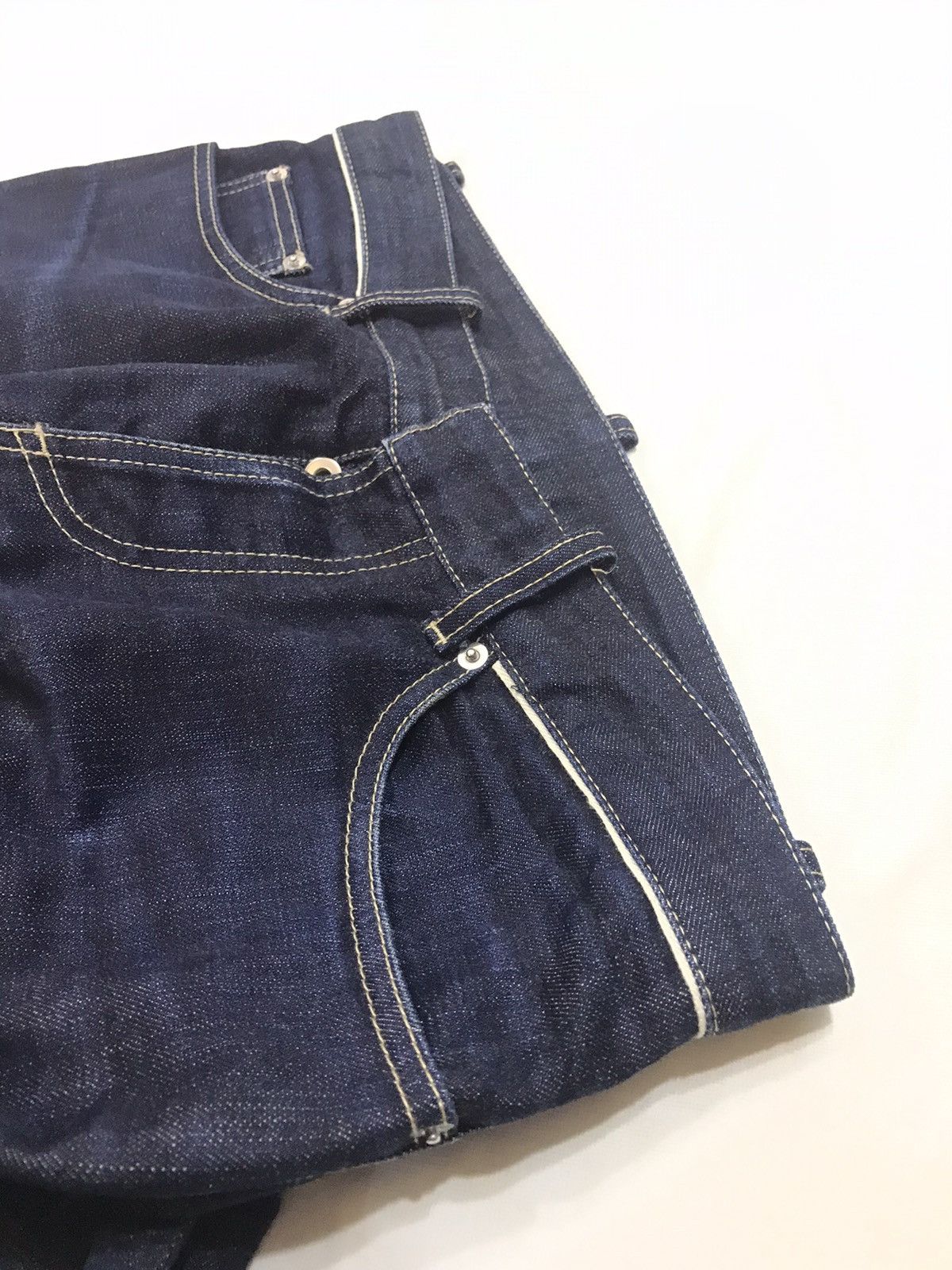 Balenciaga BALENCIAGA PARIS SELVEDGE STONE WASHED JEANS LIKE NEW Size US 31 - 10 Thumbnail