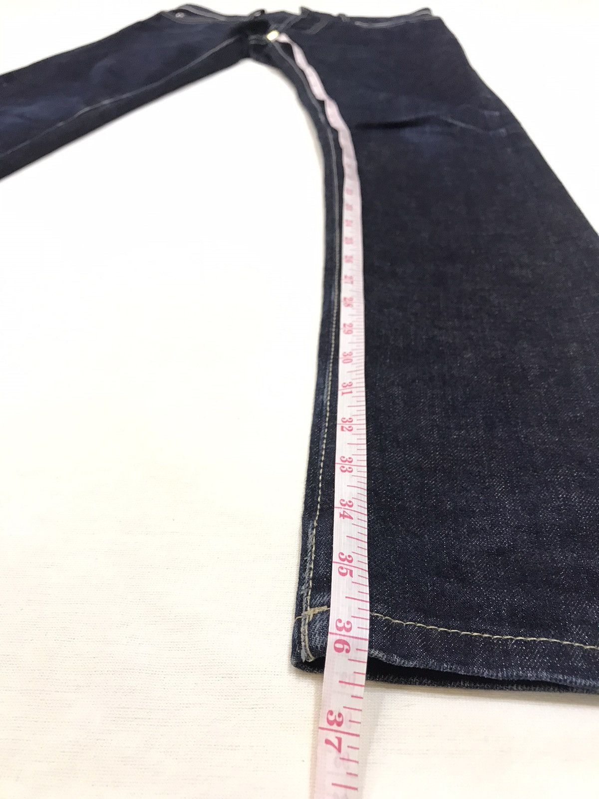 Balenciaga BALENCIAGA PARIS SELVEDGE STONE WASHED JEANS LIKE NEW Size US 31 - 5 Thumbnail