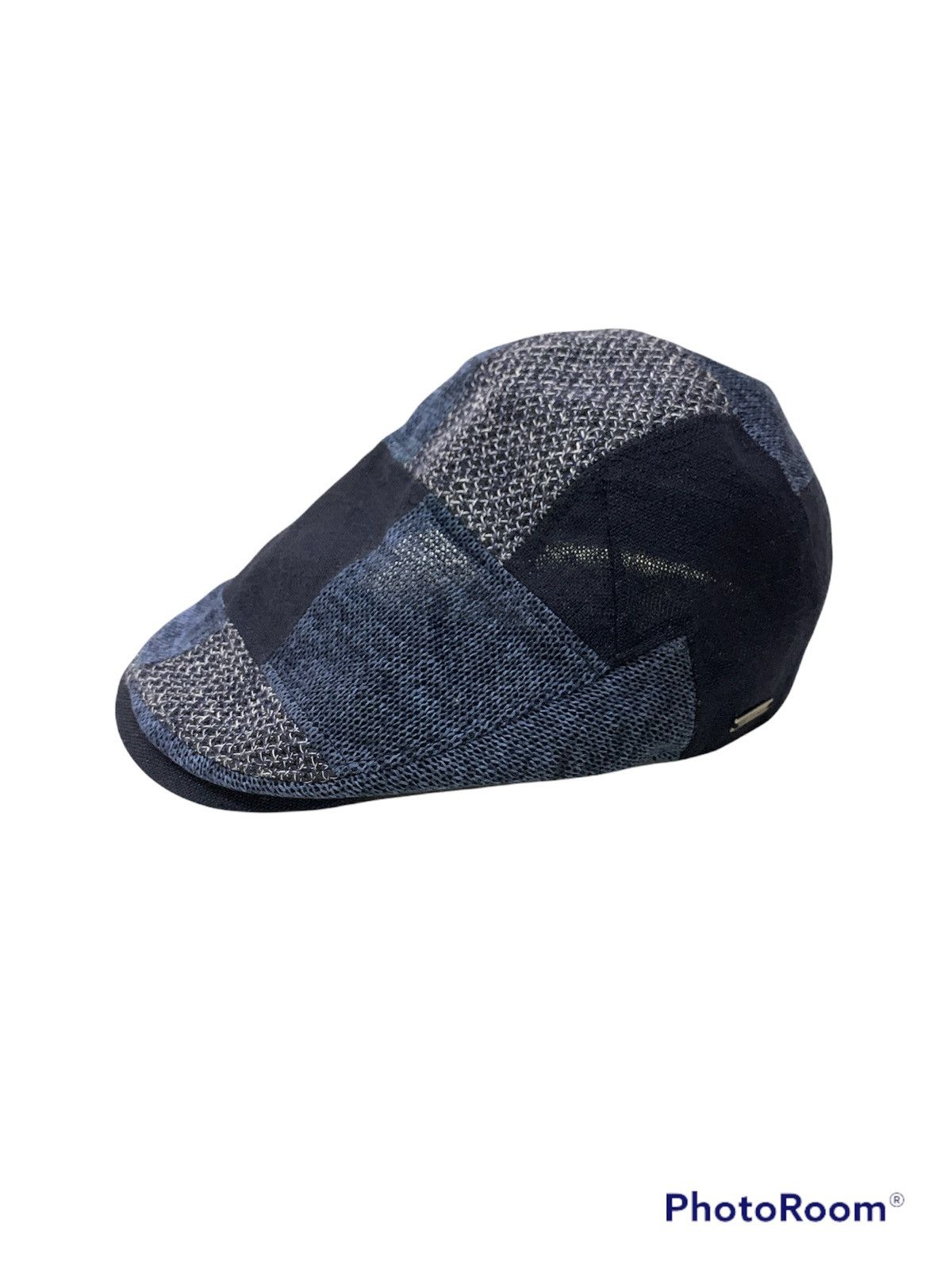 DAKS × Vintage VINTAGE DAKS LONDON SASHIKO BORO FLAT HAT Size ONE SIZE - 1 Thumbnail
