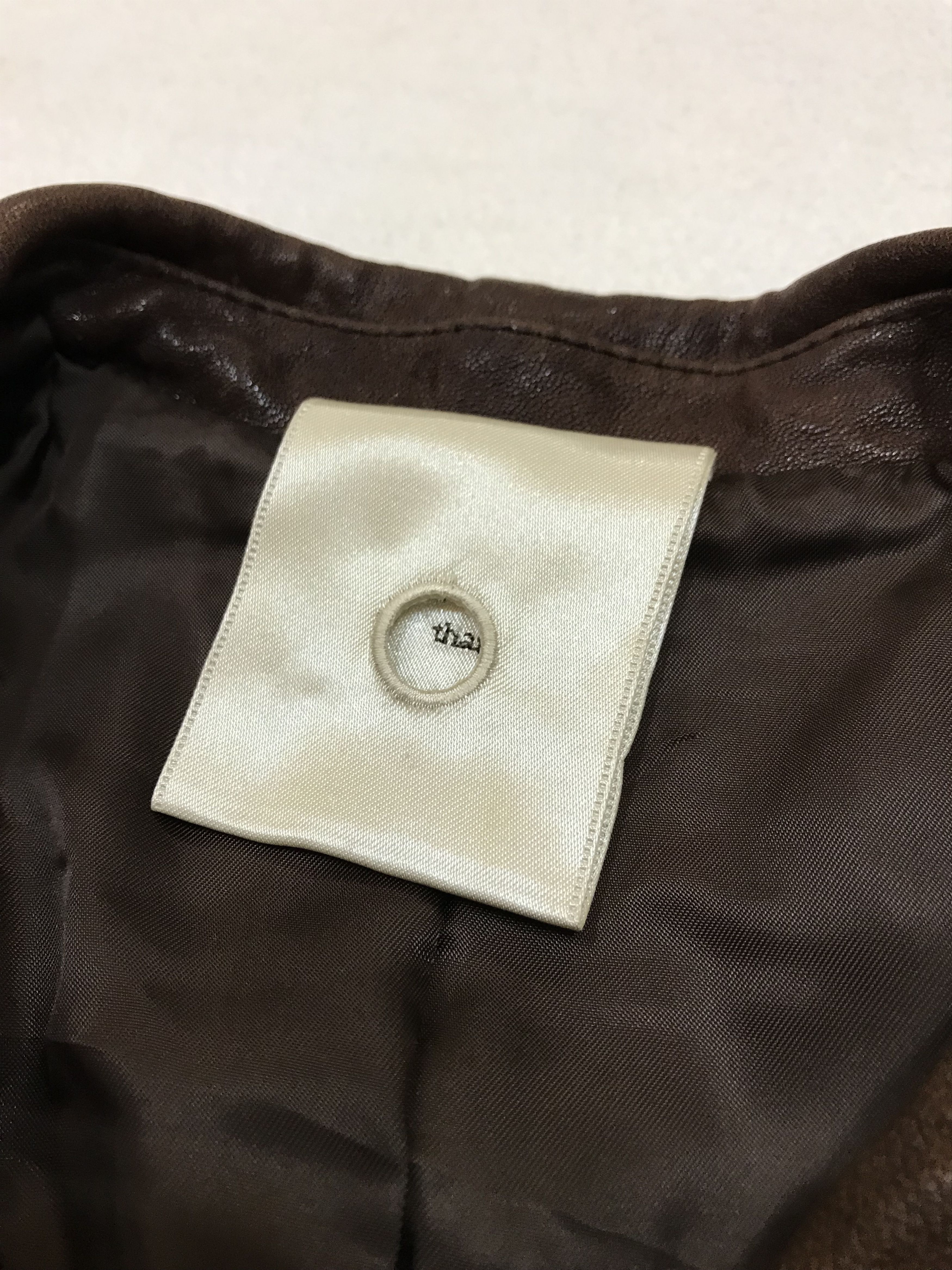Comme des Garcons × Japanese Brand BEAUTIFUL PEOPLE $828 SHRINK LEATHER TYPE KIDS JACKET Size US XXS / EU 40 - 6 Thumbnail