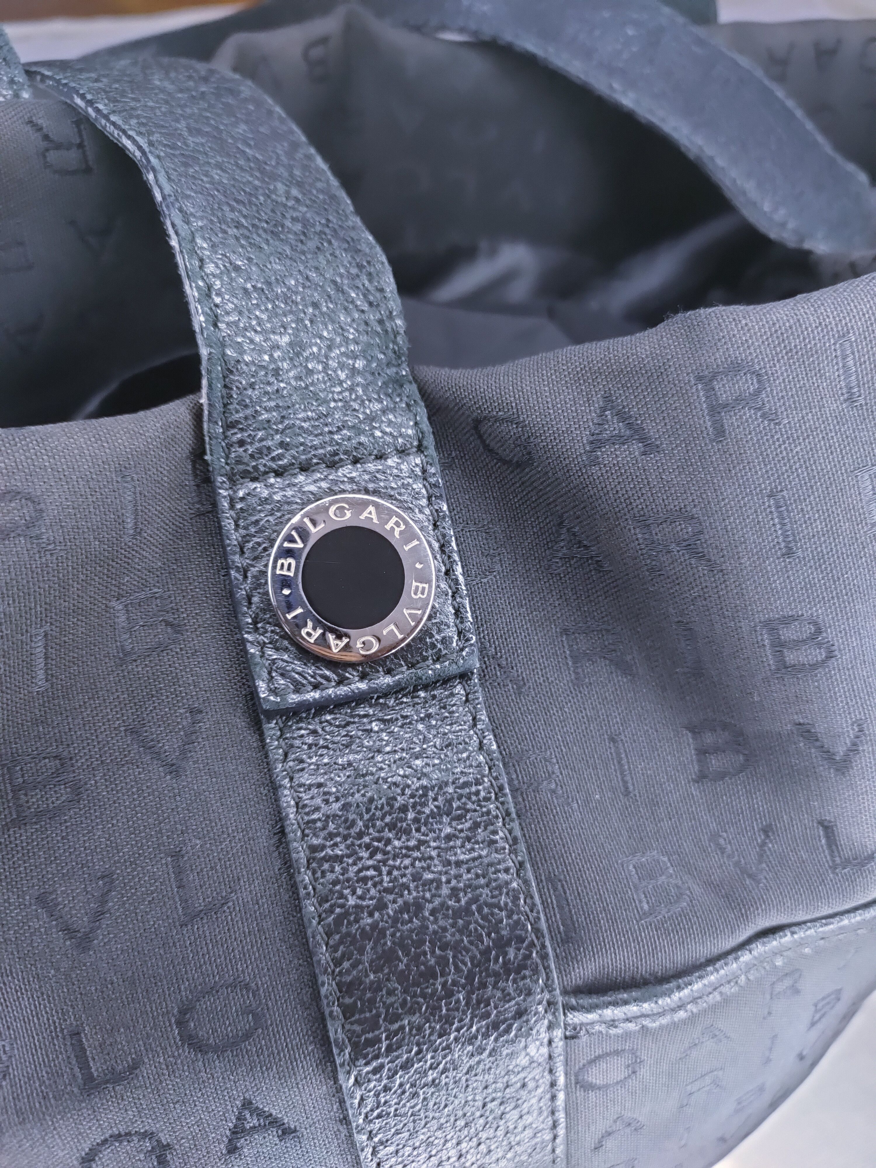 Bvlgari BVLGARI MAMEER SPELLOUT TOTE BAG Size ONE SIZE - 9 Thumbnail