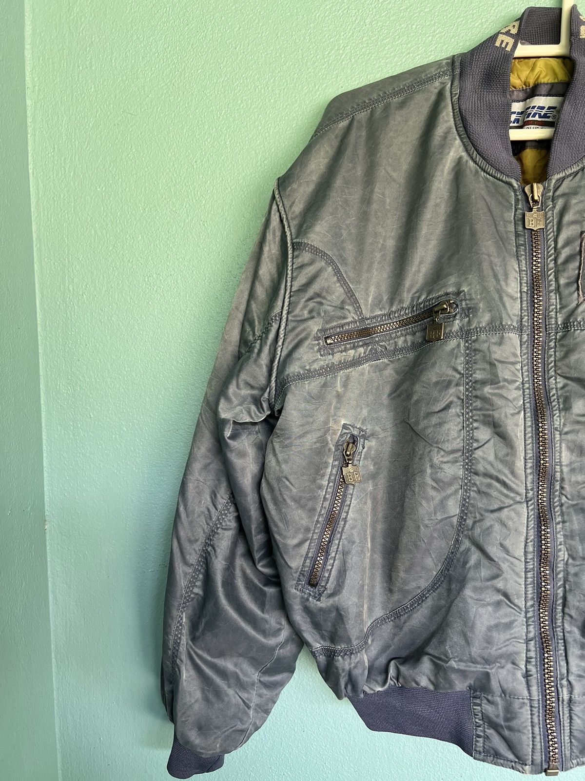 Japanese Brand × Vintage Vintage Back Fire Bomber Jacket Size US L / EU 52-54 / 3 - 3 Thumbnail