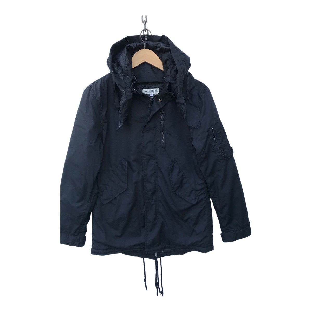 Vanquish Vanquish Parka Fishtail Hoodie Streetwear Mods Parka Jacket Size US S / EU 44-46 / 1 - 3 Thumbnail