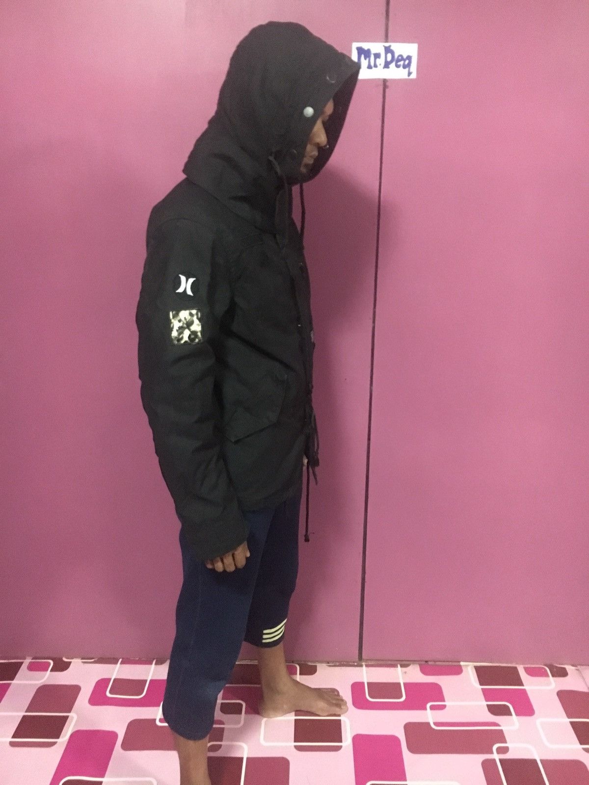 Hurley HURLEY BLACK SIZE M PARKAS JACKET HOODIES Size US M / EU 48-50 / 2 - 2 Thumbnail