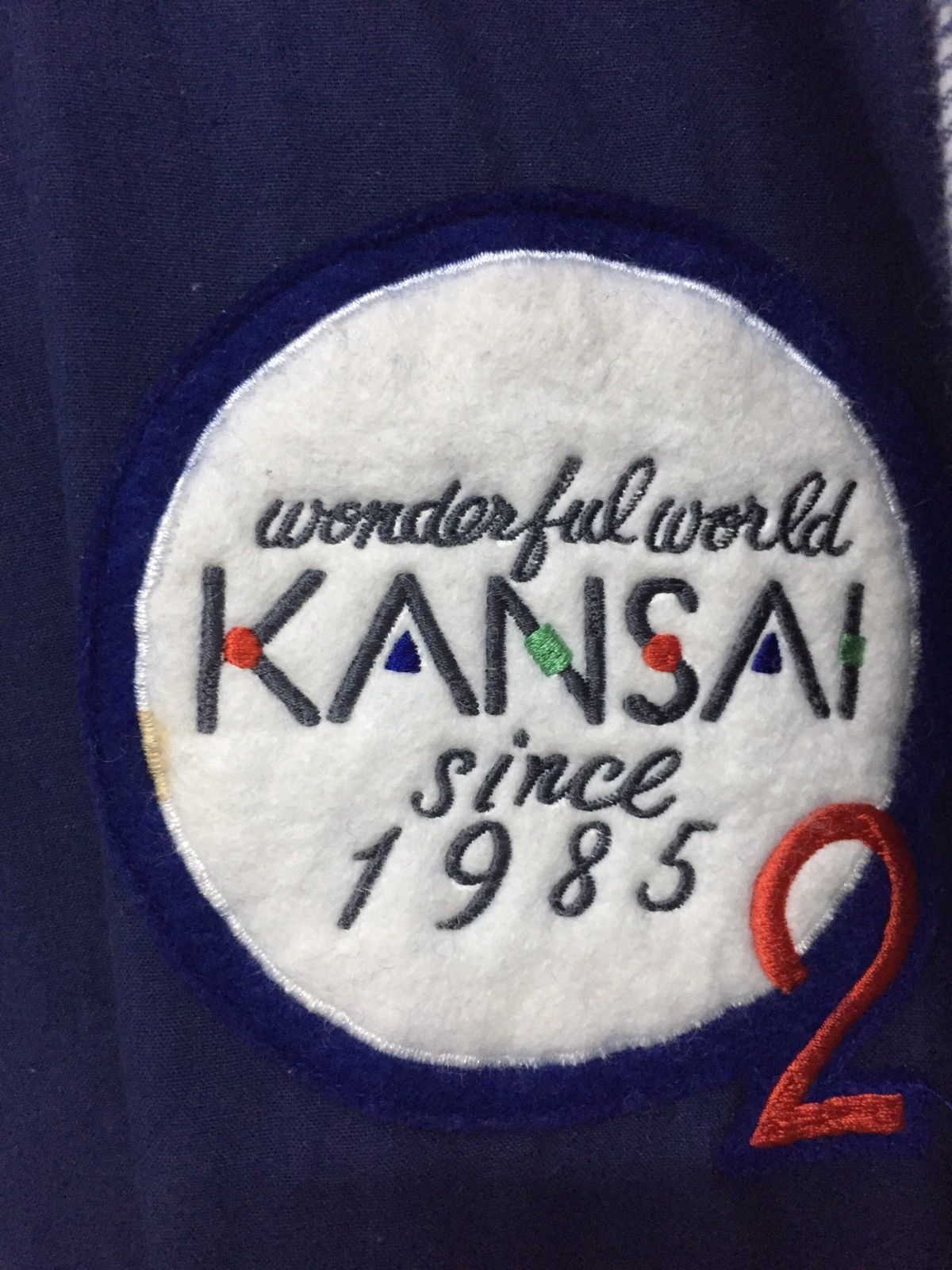 Kansai Yamamoto RARE🔥OG Kansai Man Robot Patchwork Varsity Jacket Size US L / EU 52-54 / 3 - 7 Thumbnail